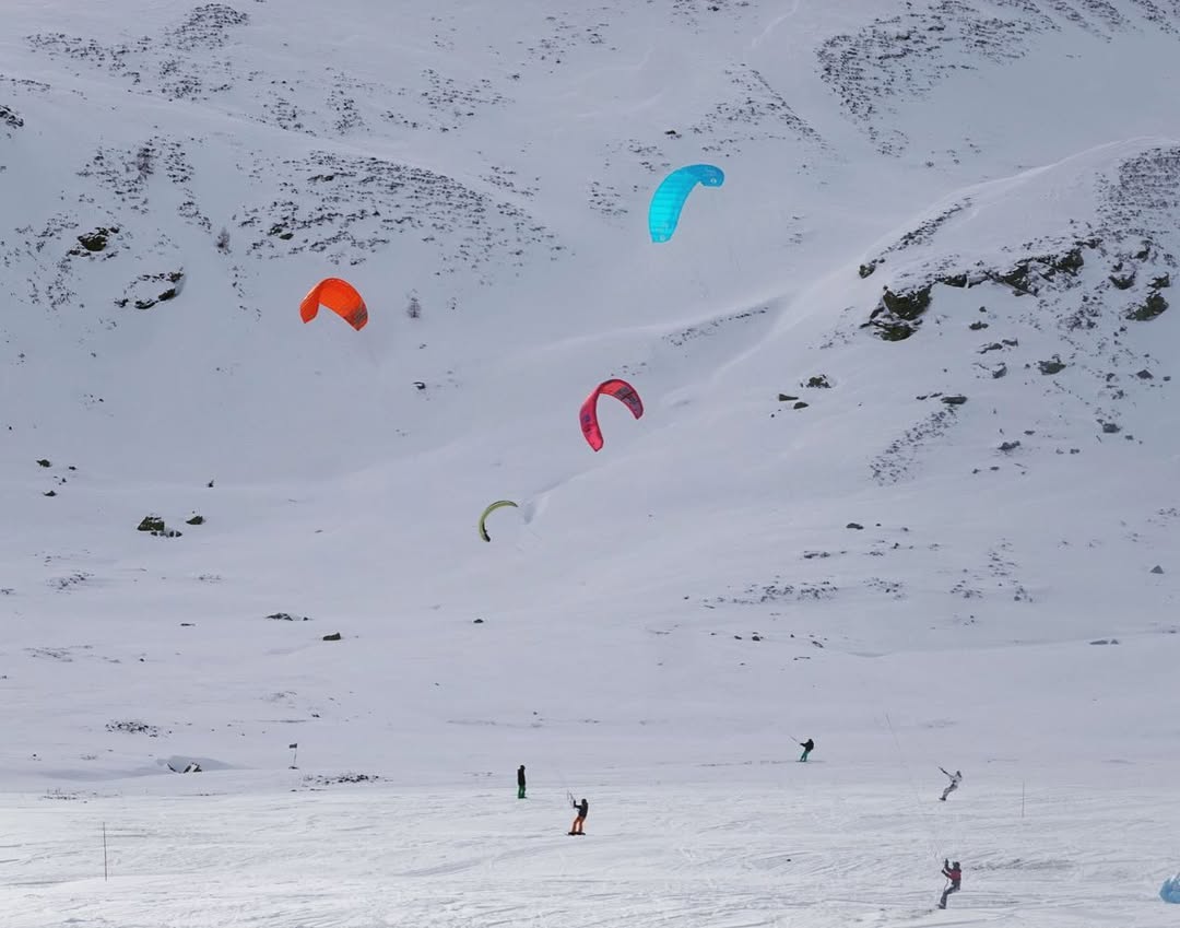 An der Grenze zum Himmel – Snowkite in Montespluga