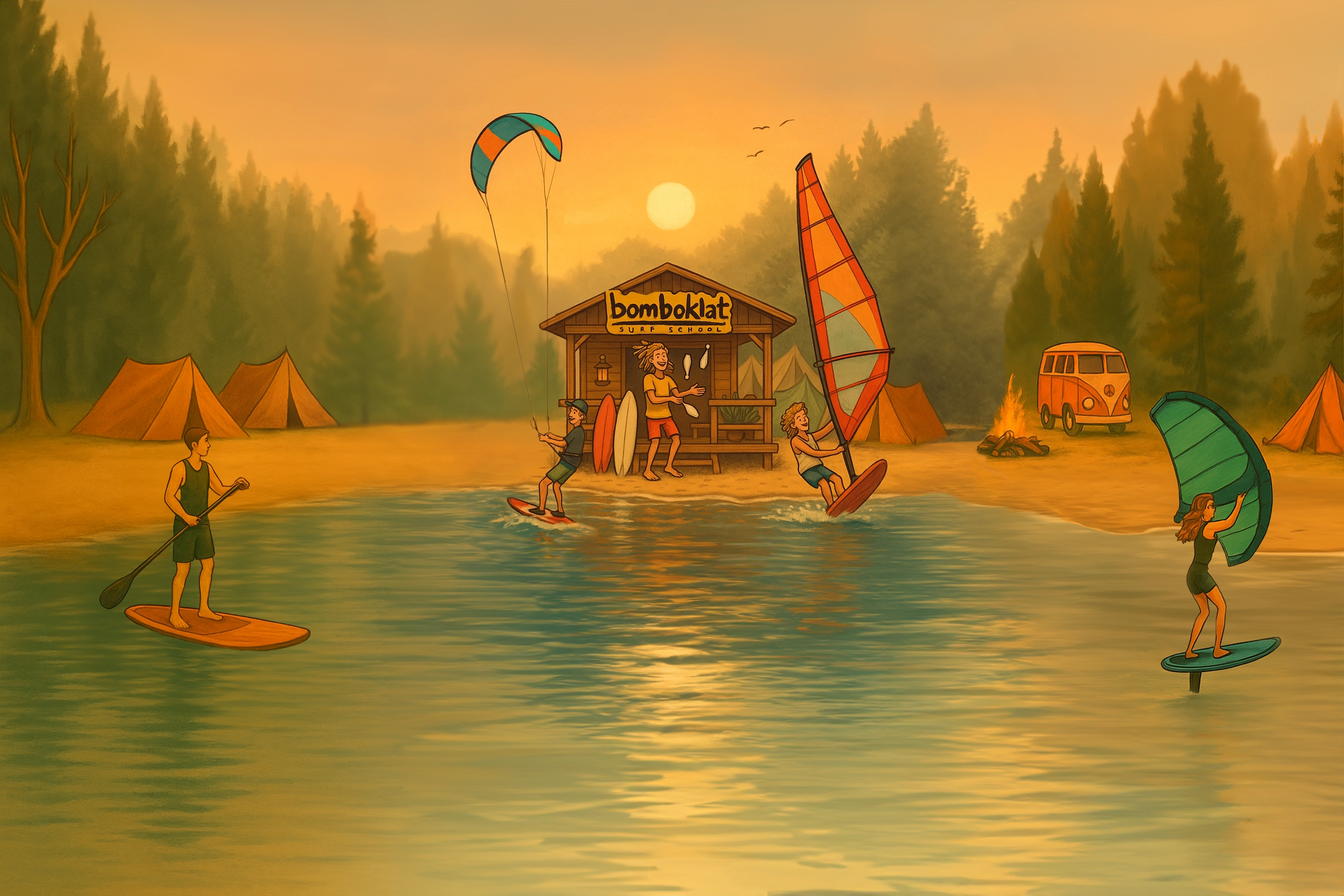 lo spirito della bomboklat surf school